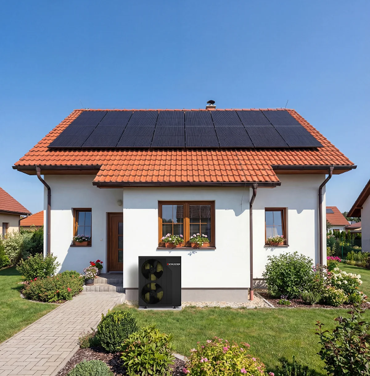 Rodinný dům s fotovoltaikou a tepelným čerpadlem